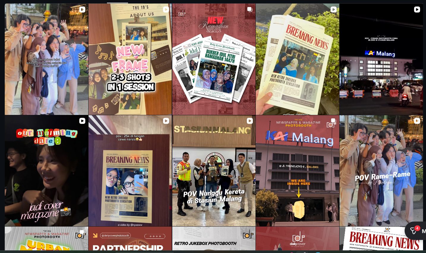 Daily Cover Photobooth